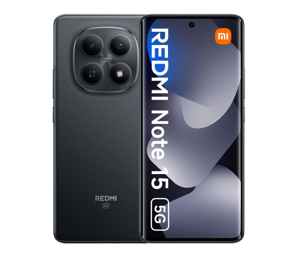 XIAOMI Redmi Note 15 5G 6/128 GB Black - 1471029 - zdjęcie